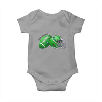 Liver Cancer Support Gift Baby Onesie October Tackle Cancer Football