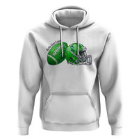 Liver Cancer Support Gift Hoodie October Tackle Cancer Football