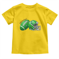 Liver Cancer Support Gift Toddler T Shirt October Tackle Cancer Football