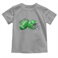 Liver Cancer Support Gift Toddler T Shirt October Tackle Cancer Football