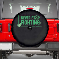 Liver Cancer Warrior Spare Tire Cover Never Stop Fighting Support Gift