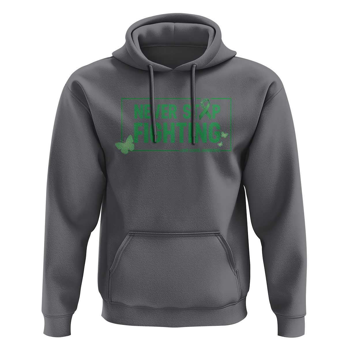 Liver Cancer Warrior Hoodie Never Stop Fighting Support Gift