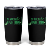 Liver Cancer Warrior Tumbler Cup Never Stop Fighting Support Gift