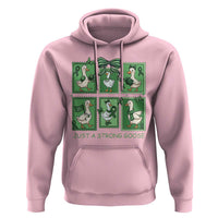 Funny Liver Cancer Warrior Support Gift Hoodie Just A Strong Goose