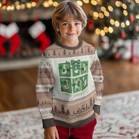 Funny Liver Cancer Warrior Support Gift Ugly Christmas Sweater Just A Strong Goose