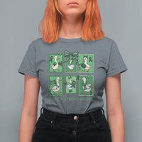 Funny Liver Cancer Warrior Support Gift T Shirt For Women Just A Strong Goose