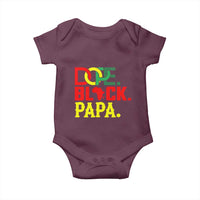 Dope Black Papa Baby Onesie Melanin King Fathers Day Gift