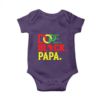 Dope Black Papa Baby Onesie Melanin King Fathers Day Gift
