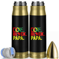 Dope Black Papa Bullet Tumbler Melanin King Fathers Day Gift