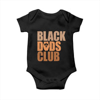 Black Dads Club Baby Onesie African American Fathers Day Gift