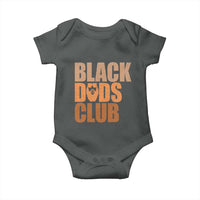 Black Dads Club Baby Onesie African American Fathers Day Gift