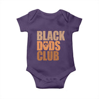 Black Dads Club Baby Onesie African American Fathers Day Gift