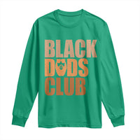 Black Dads Club Long Sleeve Shirt African American Fathers Day Gift