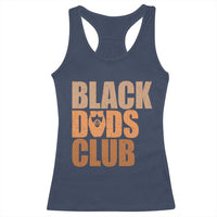 Black Dads Club Racerback Tank Top African American Fathers Day Gift