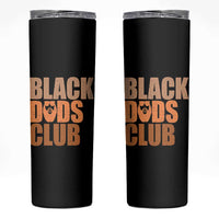 Black Dads Club Skinny Tumbler African American Fathers Day Gift