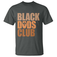 Black Dads Club T Shirt African American Fathers Day Gift