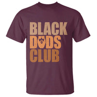 Black Dads Club T Shirt African American Fathers Day Gift