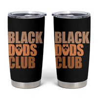 Black Dads Club Tumbler Cup African American Fathers Day Gift