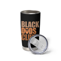 Black Dads Club Tumbler Cup African American Fathers Day Gift