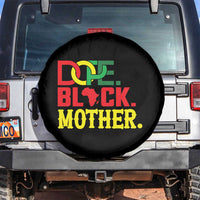 Proud African American Mom Gift Spare Tire Cover Dope Black Mother