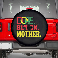 Proud African American Mom Gift Spare Tire Cover Dope Black Mother