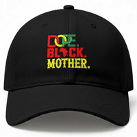 Proud African American Mom Gift Baseball Cap Dope Black Mother