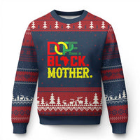 Proud African American Mom Gift Ugly Christmas Sweater Dope Black Mother