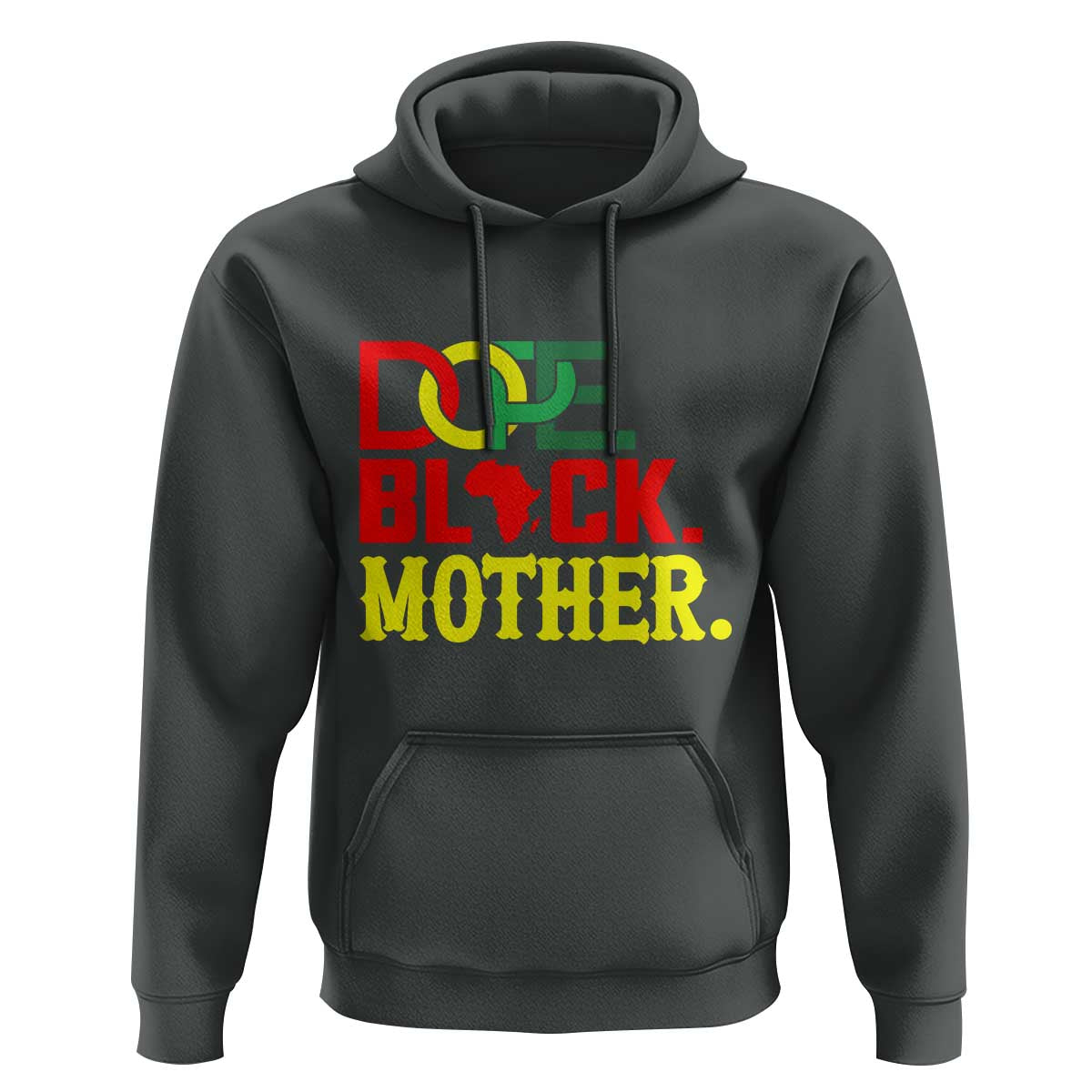 Proud African American Mom Gift Hoodie Dope Black Mother