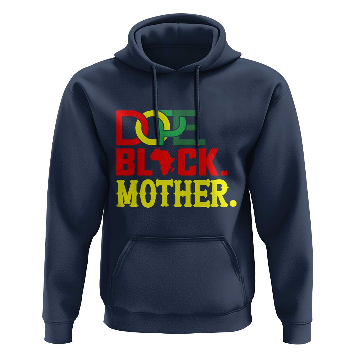 Proud African American Mom Gift Hoodie Dope Black Mother
