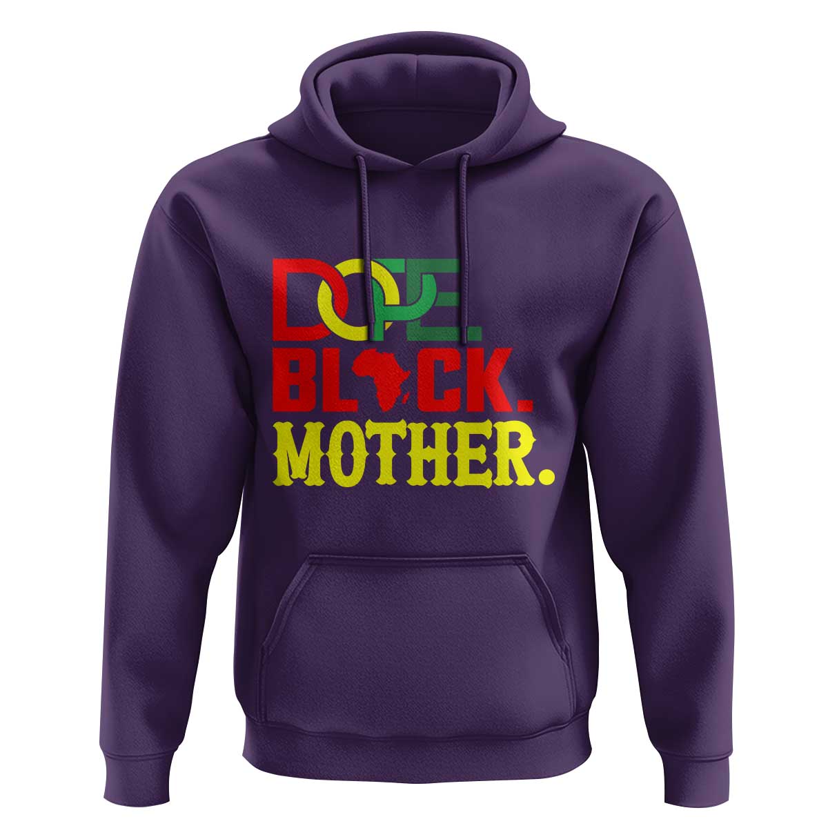Proud African American Mom Gift Hoodie Dope Black Mother