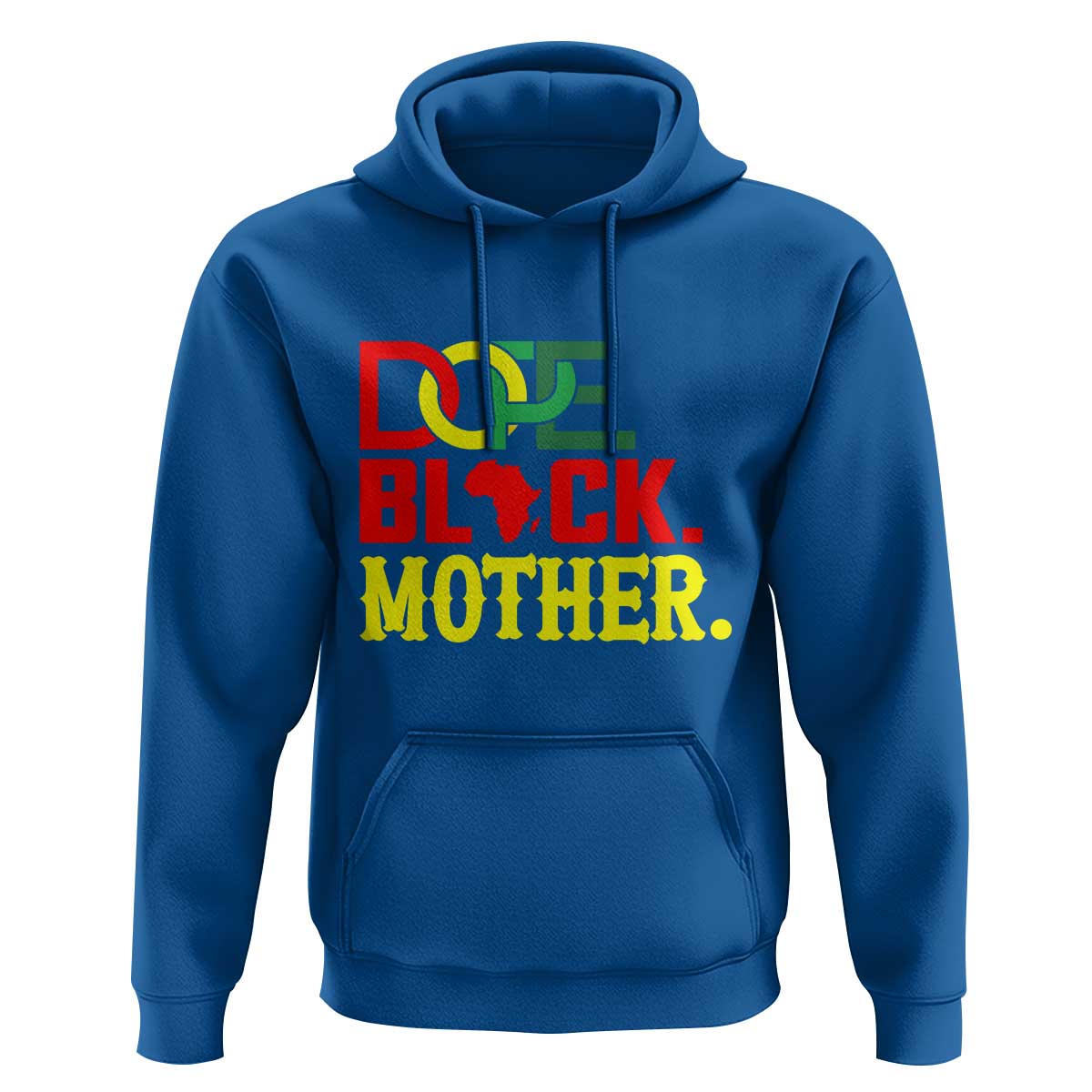 Proud African American Mom Gift Hoodie Dope Black Mother
