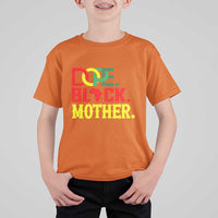 Proud African American Mom Gift T Shirt For Kid Dope Black Mother