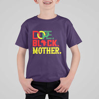 Proud African American Mom Gift T Shirt For Kid Dope Black Mother
