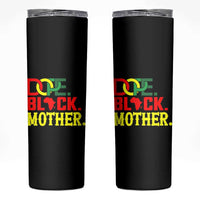 Proud African American Mom Gift Skinny Tumbler Dope Black Mother