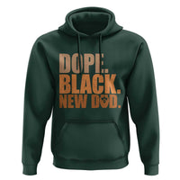 Proud Black New Dad Hoodie African American Fathers Day Gift