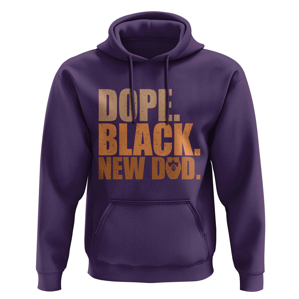 Proud Black New Dad Hoodie African American Fathers Day Gift