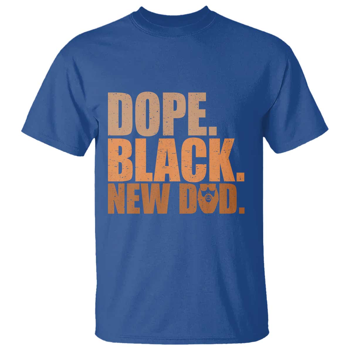 Proud Black New Dad T Shirt African American Fathers Day Gift