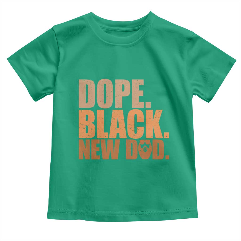 Proud Black New Dad Toddler T Shirt African American Fathers Day Gift