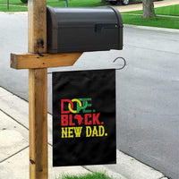 First Father's Day African American Dad Garden Flag New Dad Gift