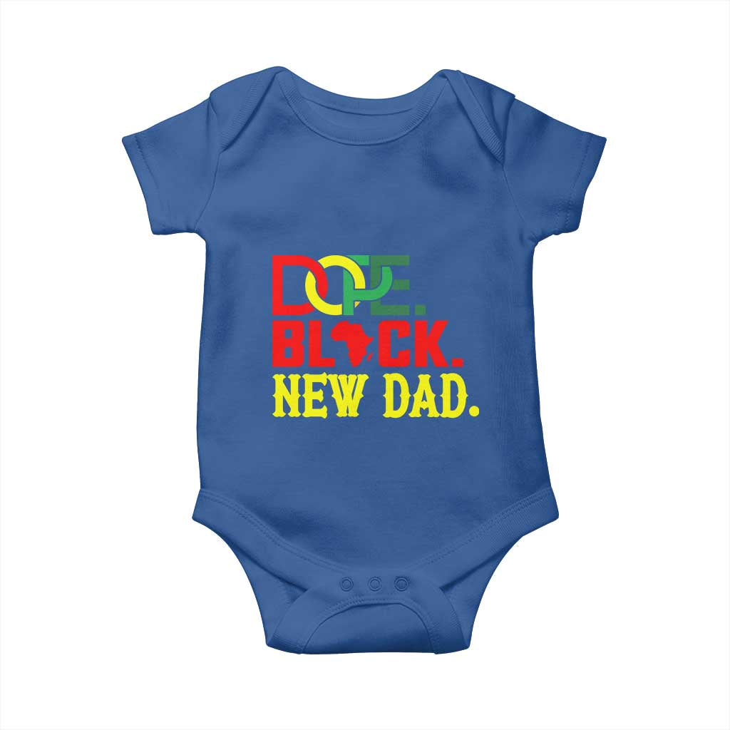 First Father's Day African American Dad Baby Onesie New Dad Gift