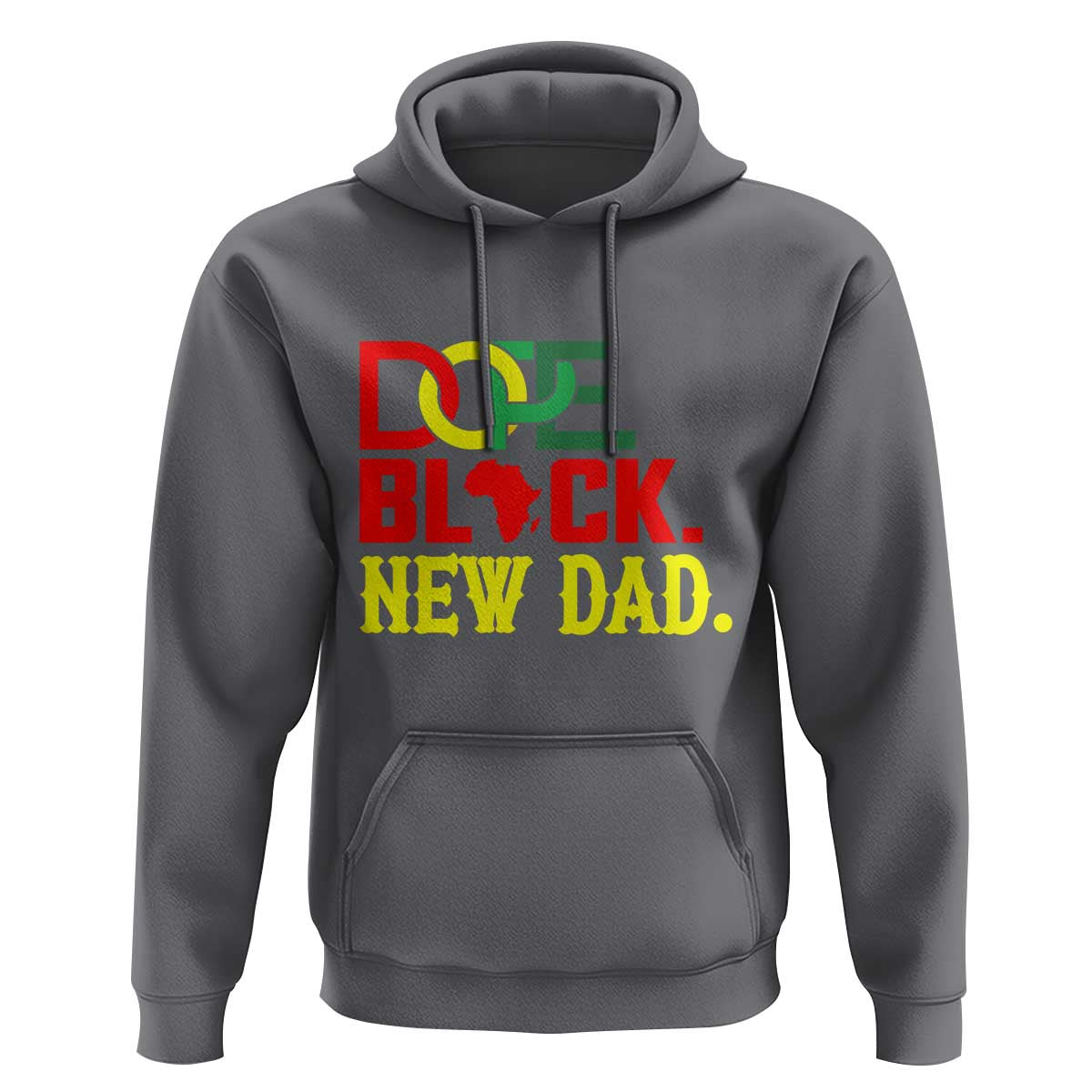 First Father's Day African American Dad Hoodie New Dad Gift