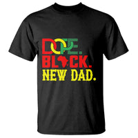 First Father's Day African American Dad T Shirt New Dad Gift
