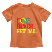 First Father's Day African American Dad Toddler T Shirt New Dad Gift