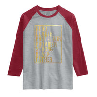 Strong Black Father Raglan Shirt Hero Leader Provider Protector Gift