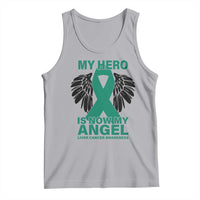 Liver Cancer Awareness Memorial Gift Tank Top My Hero Is Now My Angel