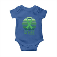 Liver Cancer Awareness Baby Onesie Not All Cancer Is Pink Ribbon Support Gift