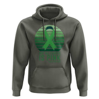 Liver Cancer Awareness Hoodie Not All Cancer Is Pink Ribbon Support Gift