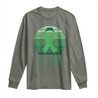 Liver Cancer Awareness Long Sleeve Shirt Not All Cancer Is Pink Ribbon Support Gift