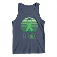 Liver Cancer Awareness Tank Top Not All Cancer Is Pink Ribbon Support Gift