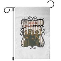 Halloween Feminist Garden Flag Girls Will Be Ghouls Women Empowerment - Wonder Print Shop